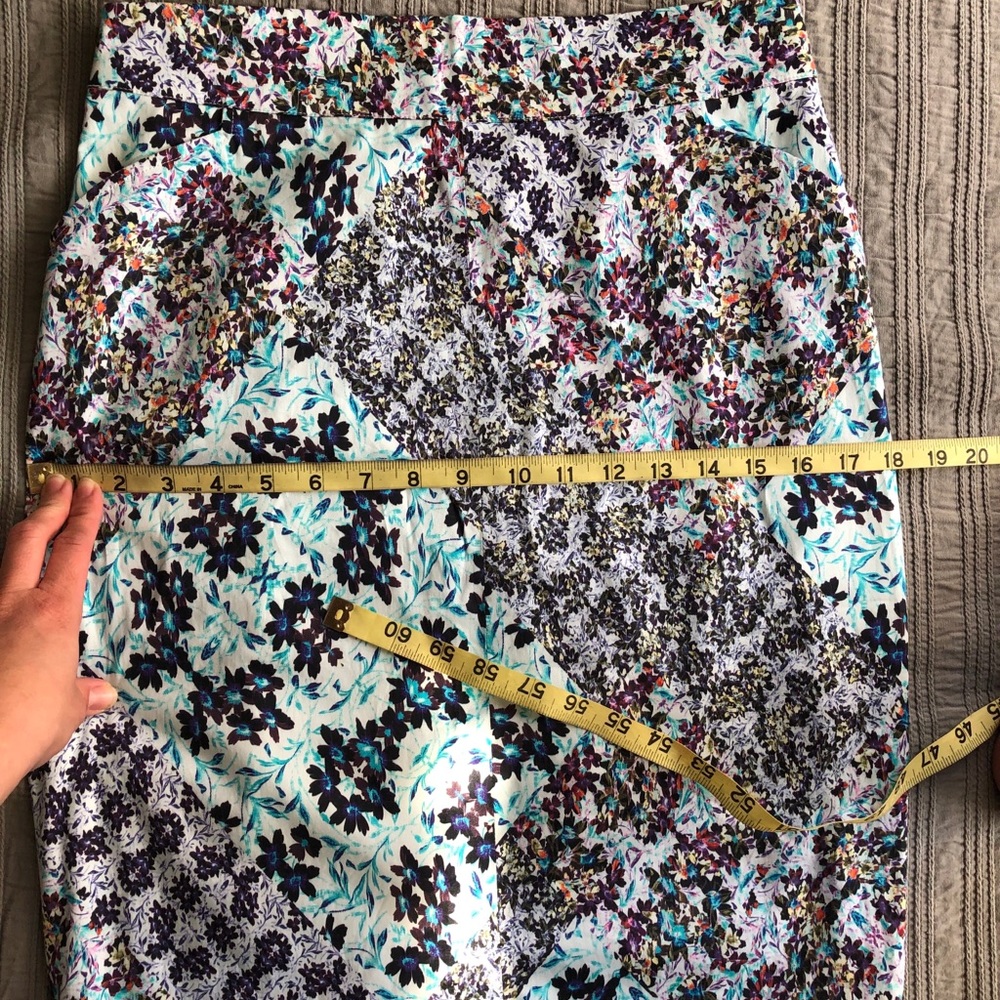 Sam & Lavi Anthropologie Floral Print Pencil Skirt - Picture 8 of 8